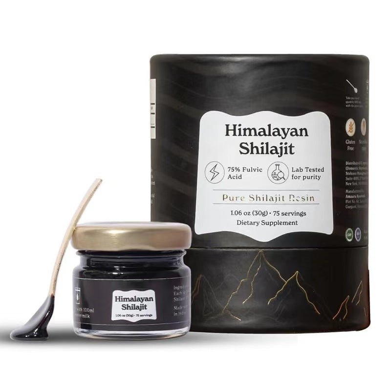 Résine naturelle de l’Himalaya – Shilajit Pur & Authentique | Énergie & Bien-être quotidien