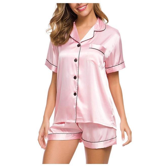 Pyjama Femme 2 Pièces – Short & Haut Confort Ultra Doux | Homewear Chic