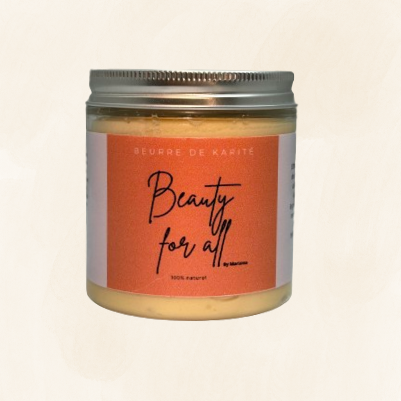 Beurre de Karité Pur 100% Naturel – Hydratant Corps, Cheveux & Visage
