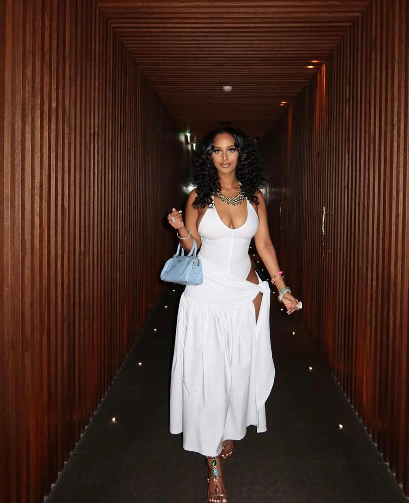 Combi-Robe Sculptante Glam V-Plissée