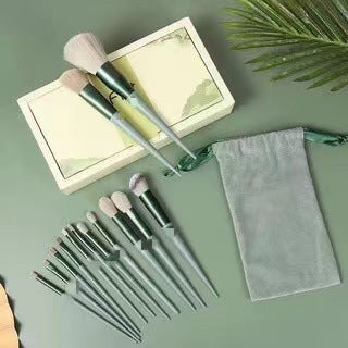 Set 13 Pinceaux Maquillage Pro – Teint, Yeux, Highlighter, Blush & Fond de Teint