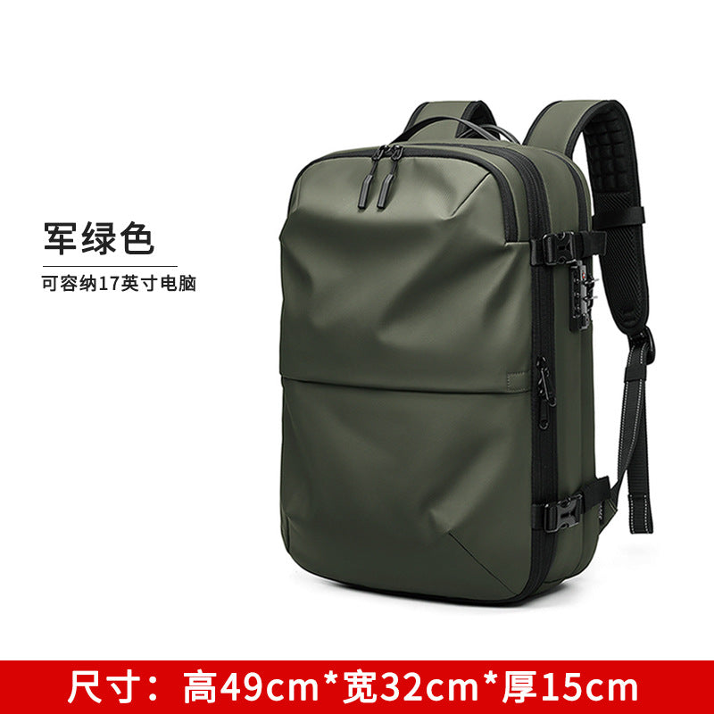 Men's backpack, multi-functional travel bag, vacuum-compressed anti-travel business computer backpack, large capacity