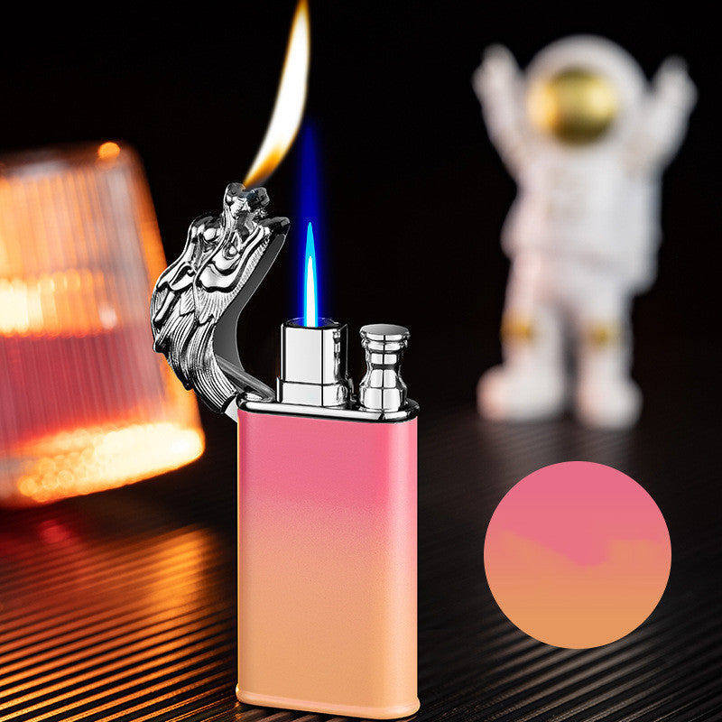Allumeur Élégant Dégradé Double Arc – Résistant au Vent, Rechargeable & Design Luxe