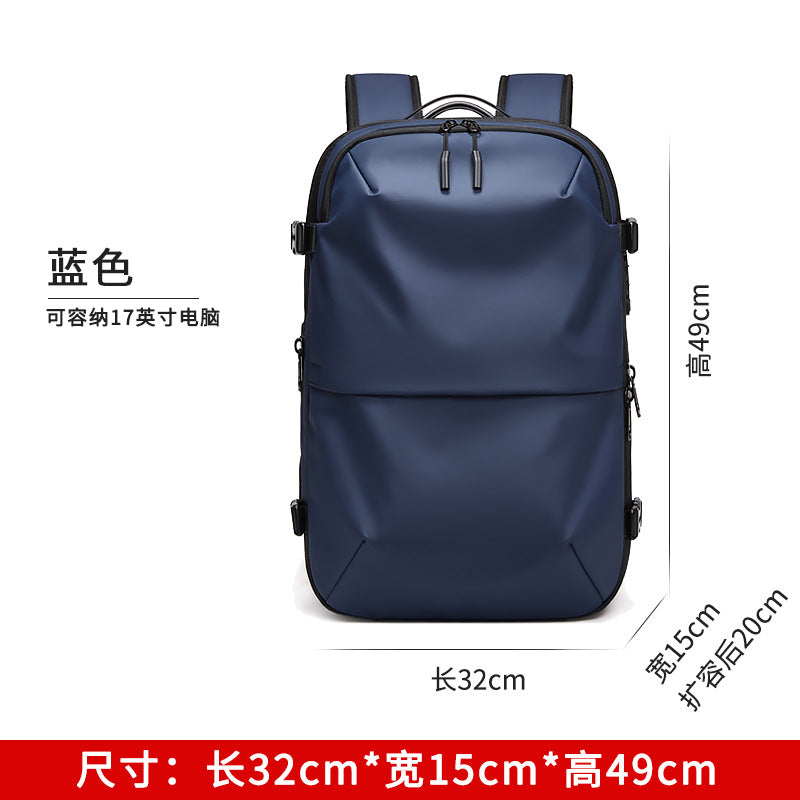 Men's backpack, multi-functional travel bag, vacuum-compressed anti-travel business computer backpack, large capacity