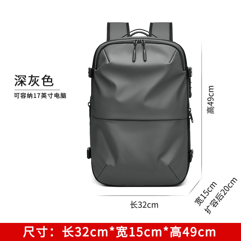 Men's backpack, multi-functional travel bag, vacuum-compressed anti-travel business computer backpack, large capacity