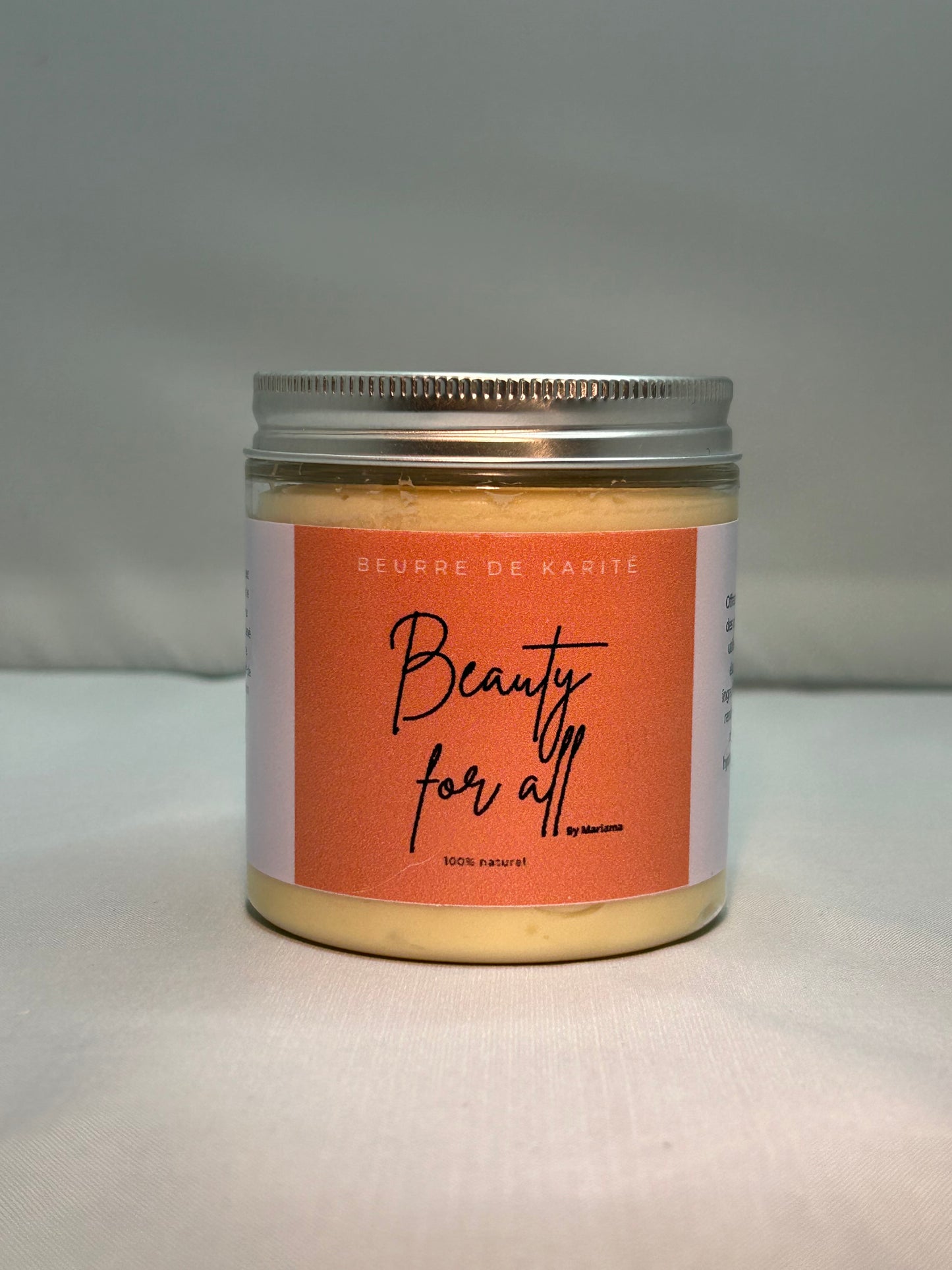 Beurre de Karité Pur 100% Naturel – Hydratant Corps, Cheveux & Visage