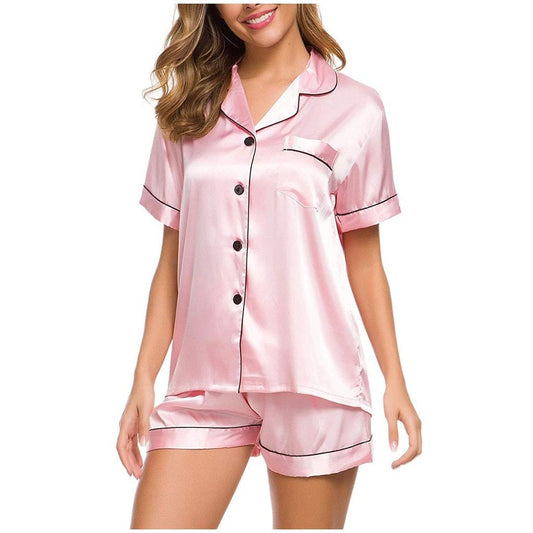 Pyjama Femme 2 Pièces – Short & Haut Confort Ultra Doux | Homewear Chic