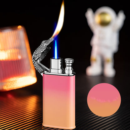 Allumeur Élégant Dégradé Double Arc – Résistant au Vent, Rechargeable & Design Luxe