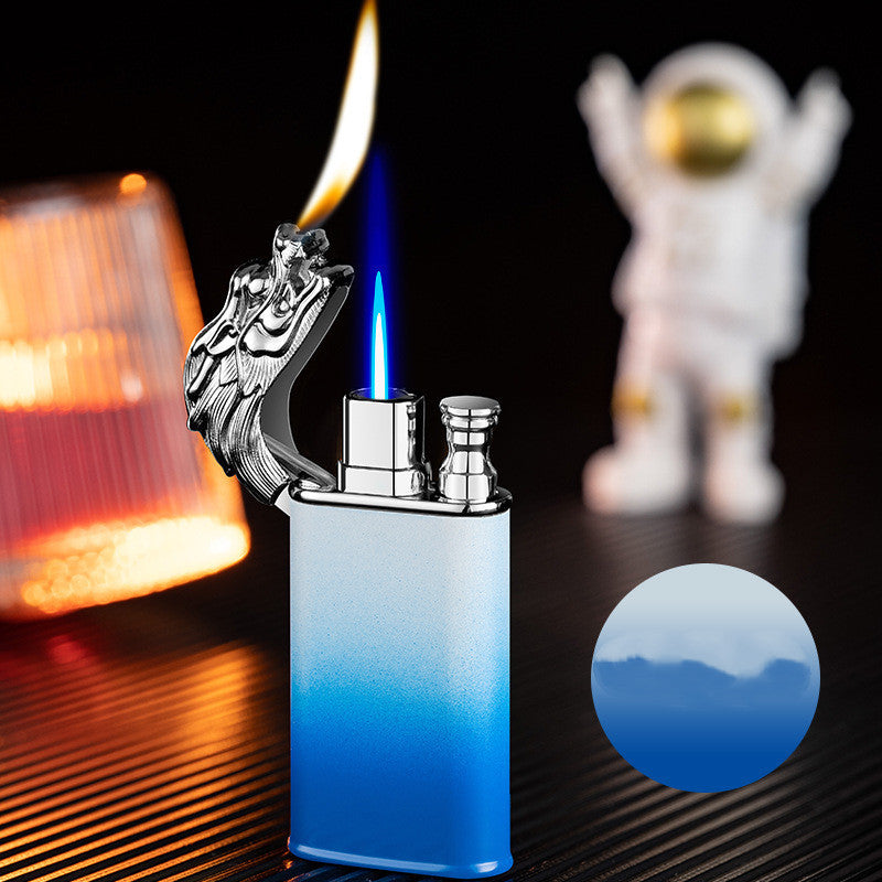 Allumeur Élégant Dégradé Double Arc – Résistant au Vent, Rechargeable & Design Luxe