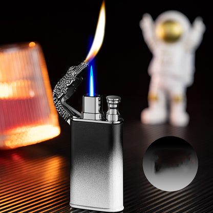Allumeur Élégant Dégradé Double Arc – Résistant au Vent, Rechargeable & Design Luxe