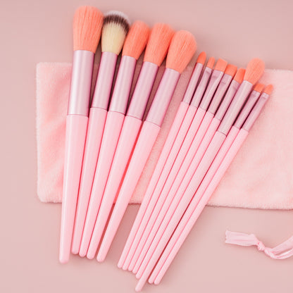 Set 13 Pinceaux Maquillage Pro – Teint, Yeux, Highlighter, Blush & Fond de Teint