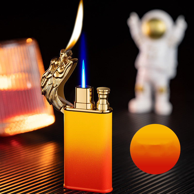Allumeur Élégant Dégradé Double Arc – Résistant au Vent, Rechargeable & Design Luxe