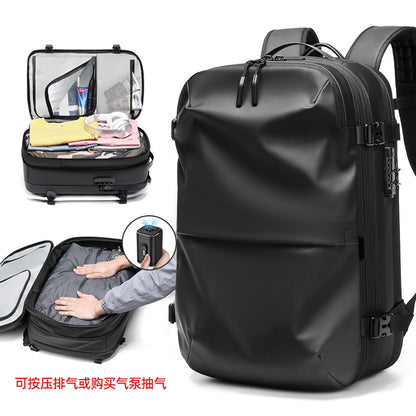 Men's backpack, multi-functional travel bag, vacuum-compressed anti-travel business computer backpack, large capacity