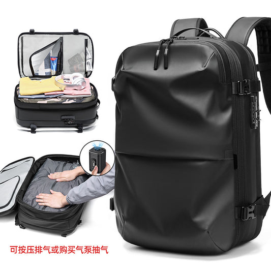 Men's backpack, multi-functional travel bag, vacuum-compressed anti-travel business computer backpack, large capacity